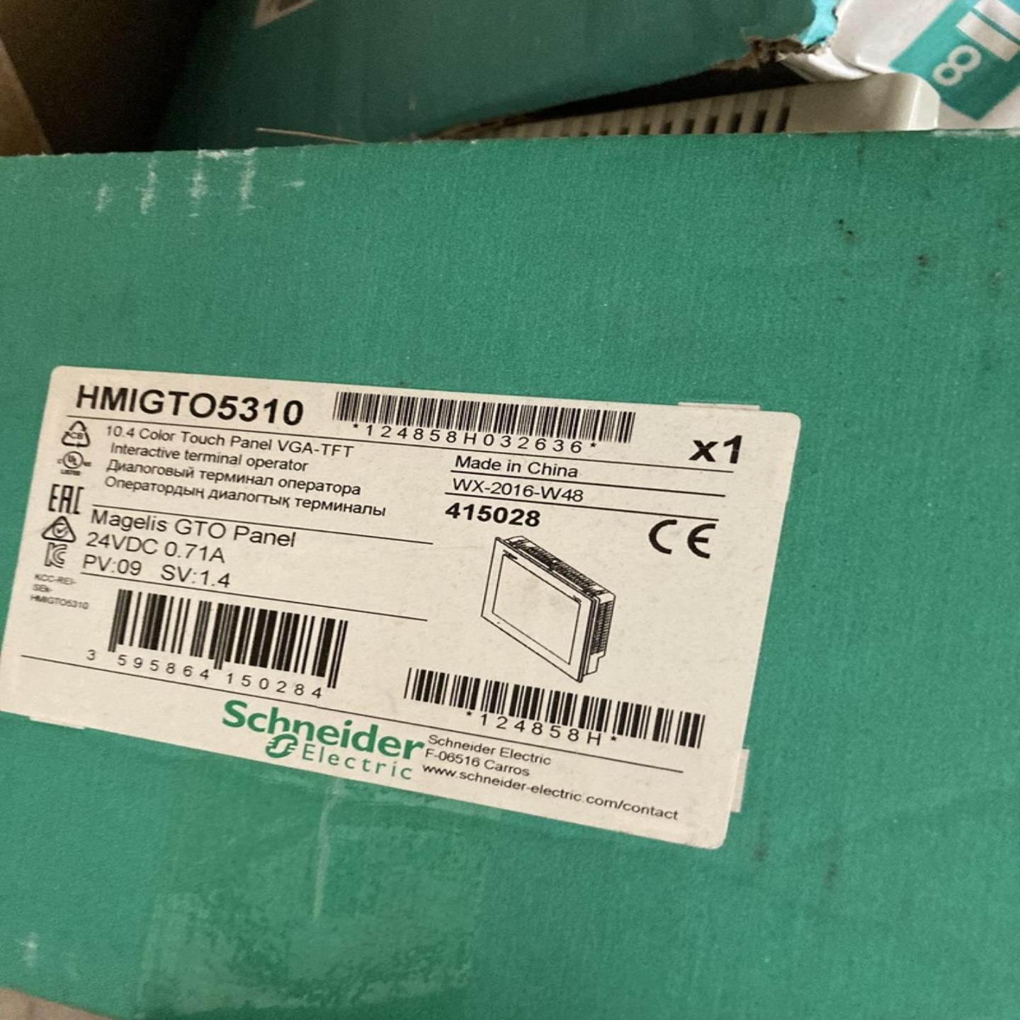 原装施耐德触摸屏 HMIGTO5310 415028 现货议价
