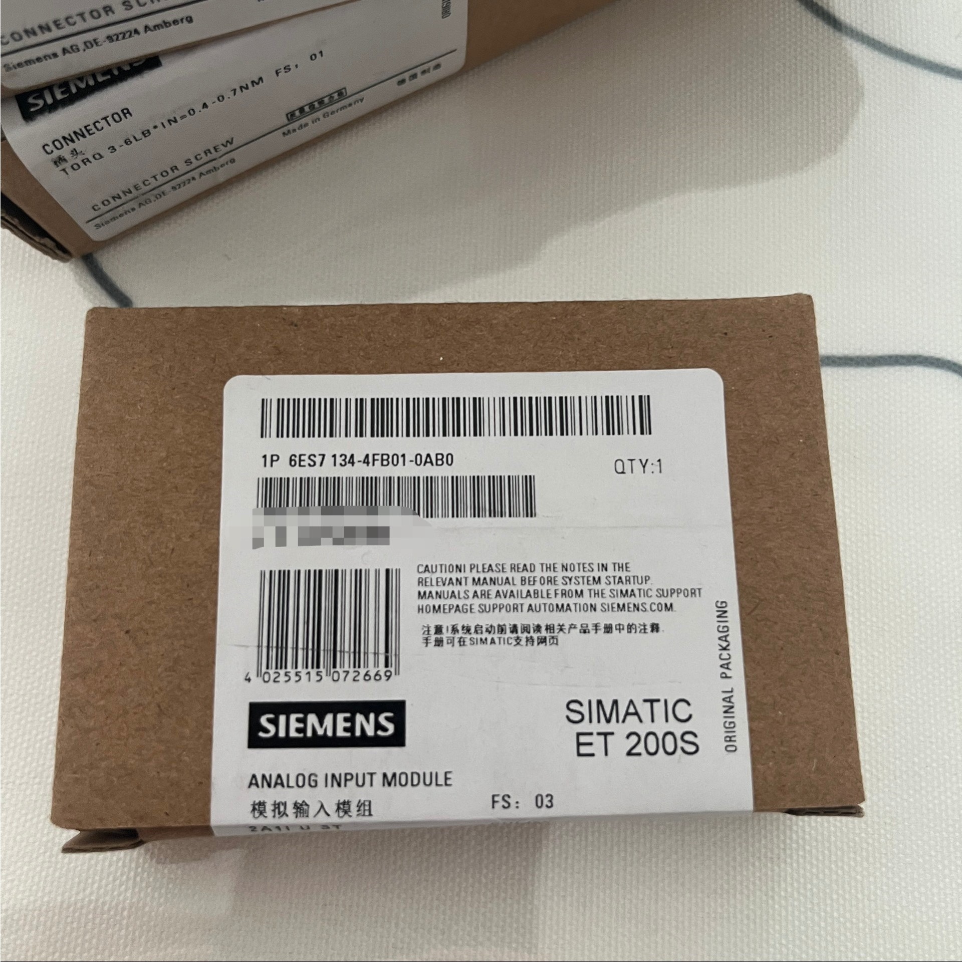 6ES7134-4FB01-0AB0