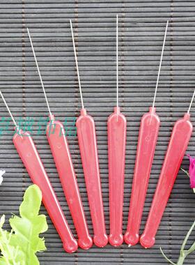 串珠引线钩针手工diy文玩三通