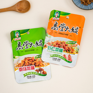 高堂大嫂虾仁菜脯40g下饭菜拌饭配粥小菜香脆萝卜干酱菜咸菜