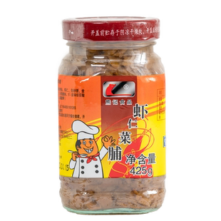 熊记虾仁肉丁菜脯425g下饭佐餐小菜萝卜干咸菜酱菜潮汕特产即食