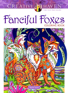 预订 Creative Haven Fanciful Foxes Coloring Book: 9780486806198