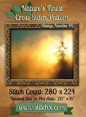 预订 Nature’s Finest Cross Stitch Pattern: Design Number 44: 9781502575302