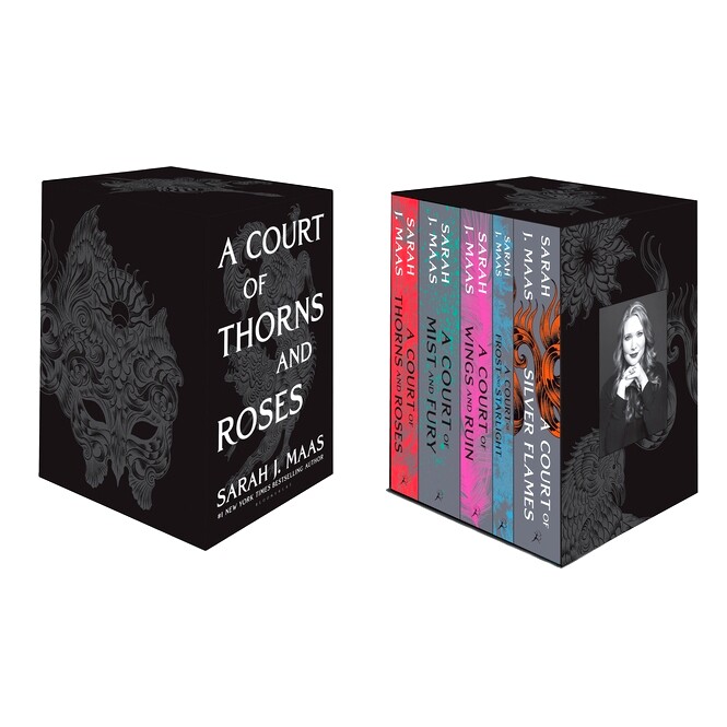 现货 A Court of Thorns and Roses Hardcover Box Set 荆棘与玫瑰的*庭精装盒装: 9781635577716