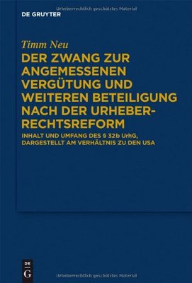 【预订】Der Zwang zur angemessenen Vergütung und weiteren Beteiligung nach  9783110288278