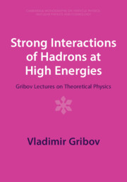 【预订】Strong Interactions of Hadrons at High Energies 9781009290241