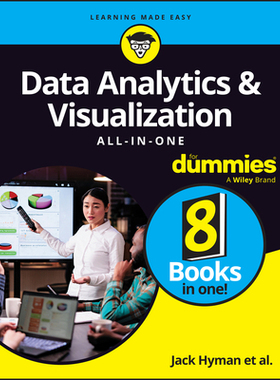 现货 Data Analytics & Visualization All-In-One for Dummies