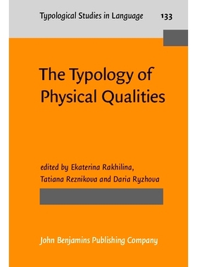 预订 The Typology of Physical Qualities. 身体素质的类型学: 9789027210920