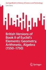 【预订】British Versions of Book II of Euclid’s Elements: Geometry, Arithm 9783031115370