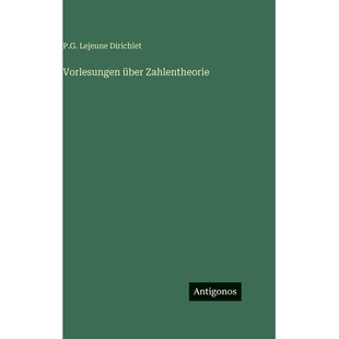 预订 Vorlesungen über Zahlentheorie: 9783386422567