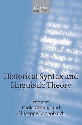 【预订】Historical Syntax and Linguistic Theory