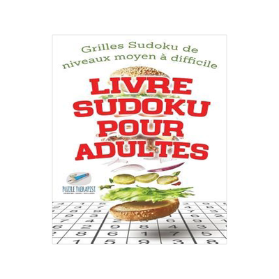 [预订]Livre Sudoku Pour Adultes - Grilles Sudoku de Niveaux Moyen a Difficile 9781541944718