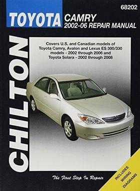 [预订]Toyota Camry, Avalon & Lexus ES 300/330, 2002-06 & Toyota Solara, 2002-08 9781620920282
