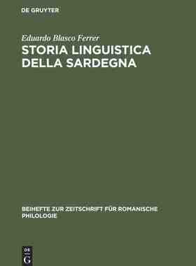 【预订】Storia linguistica della Sardegna 9783484522022