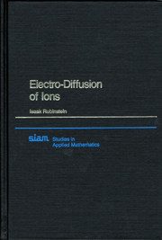 预订 Electro-Diffusion of Ions