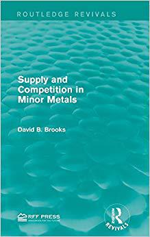 【预售】Supply and Competition in Minor Metals