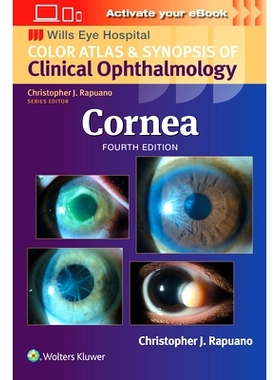 预订 Cornea (Wills Eye Institute Atlas Series) 角膜（Wills眼科研究所图谱系列）: 9781975214975
