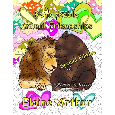 预订 Remarkable Animal Friendships Special Edition: Adult Coloring Book for Marker Lovers: 9781534889576