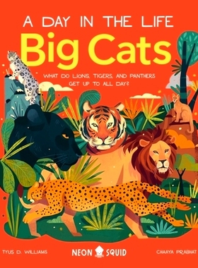 预订 Big Cats (a Day in the Life): What Do Lions, Tigers, and Panthers Get Up to All Day?: 9781684492077