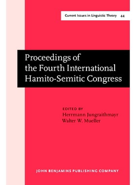 预订 Proceedings of the Fourth International Hamito-Semitic Congress.: 9789027235381