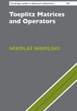 【预订】Toeplitz Matrices and Operators