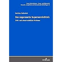 预订 Das sogenannte Supervermächtnis: Zivil- und steuerrechtliche Probleme: 9783631921302