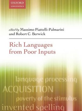 【预订】Rich Languages From Poor Inputs
