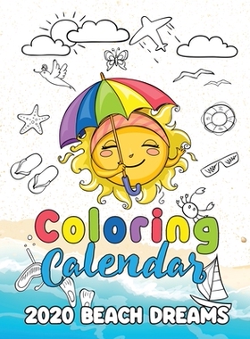 【预订】Coloring Calendar 2020 Beach Dreams
