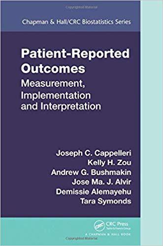 【预售】Patient-Reported Outcomes