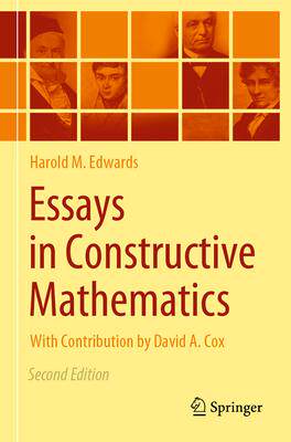 [预订]Essays in Constructive Mathematics 9783030985608