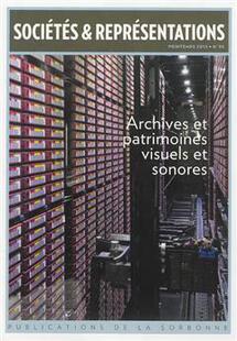Archives 预订 n° sonores visuels Sociétés 9782859447458 représentations patrimoines 35.