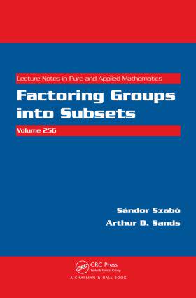 【预订】Factoring Groups into Subsets