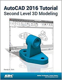 【预售】AutoCAD 2016 Tutorial Second Level 3D Modeling