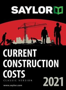 [预订]Saylor Current Construction Costs 2021 9781631240195