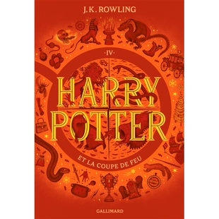 预售 哈利波特与火焰杯 大开本 2025新封面 法语原版 Harry Potter et la coupe de feu