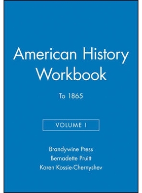 预订 Brandywine American History Workbook Volume 1 美国历史手册：第1卷 * 1877: 9781881089728