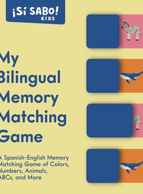 预订 My First Bilingual Memory Matching Game: A Spanish-English Memory Matching Game of Colors, Numbers, Animals, Abcs,