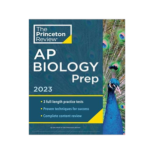 预订 Princeton Review AP Biology Prep, 2023: 3 Practice Tests + Complete Content Review + Strategies & Te 9780593450666