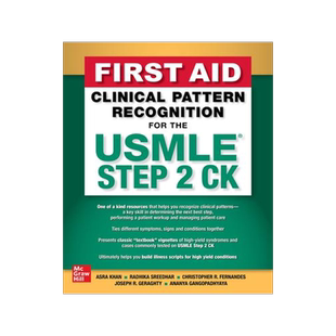 现货 First Aid Clinical Pattern Recognition for the USMLE Step 2 Ck 9781264285969