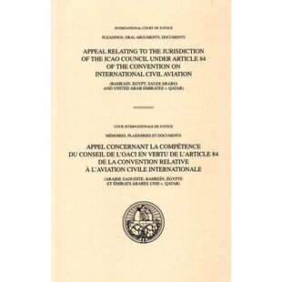 预订 Appeal Relating to the Jurisdiction of the Icao Council Under Article 84 of the Convention on International Civil A