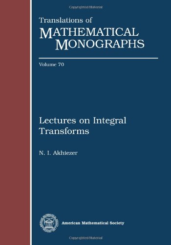 【预售】Lectures on Integral Transforms