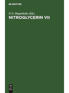 预订 Nitroglycerin VII: Fortschritte in der Therapie. Siebtes Hamburger Symposion 24. November 1990: 9783110133943