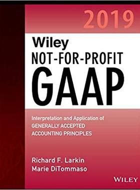 【预售】Wiley Not-For-Profit Gaap 2019