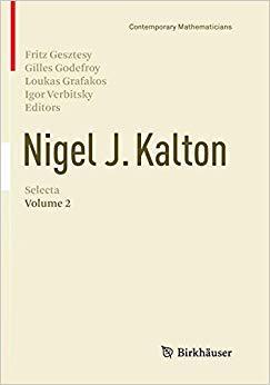 【预售】Nigel J. Kalton Selecta: Volume 2