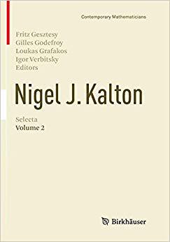 【预售】Nigel J. Kalton Selecta: Volume 2