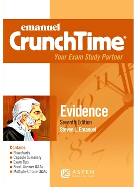 预订 Emanuel Crunchtime for Evidence: 9781543807486
