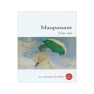 现货 法语原版 Une Vie 一生 莫泊桑经典小说Henri René Albert Guy de Maupassant 法语阅读 法语学习