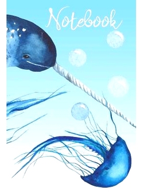 预订 Notebook: Narwal and Jellyfish dotted, 6x9 For notes, todos, sketches and calligraphy: 9781073542215