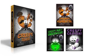 精装 Reynolds Rabbit’s Tales 我不怕你系列三册套装 英文原版 Creepy Peter 绘本 Aaron Brown 书单礼物 Jasper 凯迪克奖