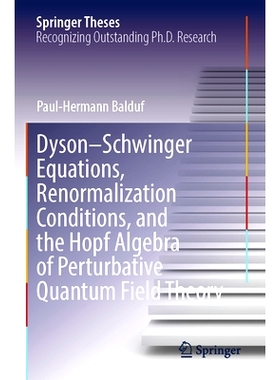 预订 Dyson–Schwinger Equations, Renormalization Conditions, and the Hopf Algebra of Perturbative Quantum Field Theory:
